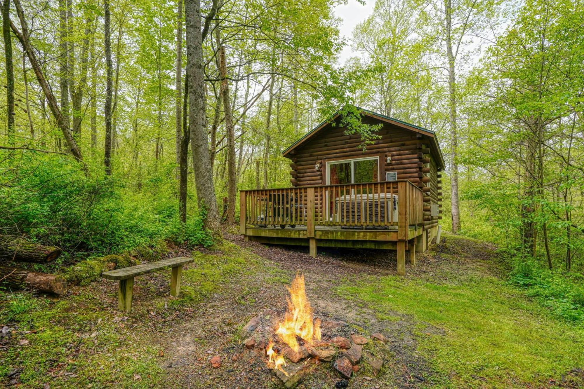 Blue Rose Cabins - Cozy Cabin Logan Dış mekan fotoğraf
